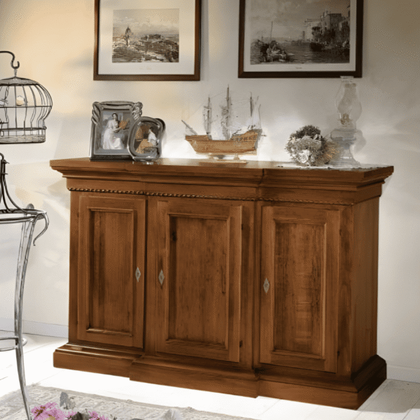 Credenza Legno Corpo Avanzato
