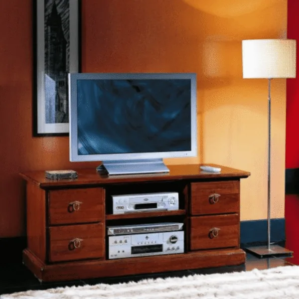 Porta TV Legno Massello