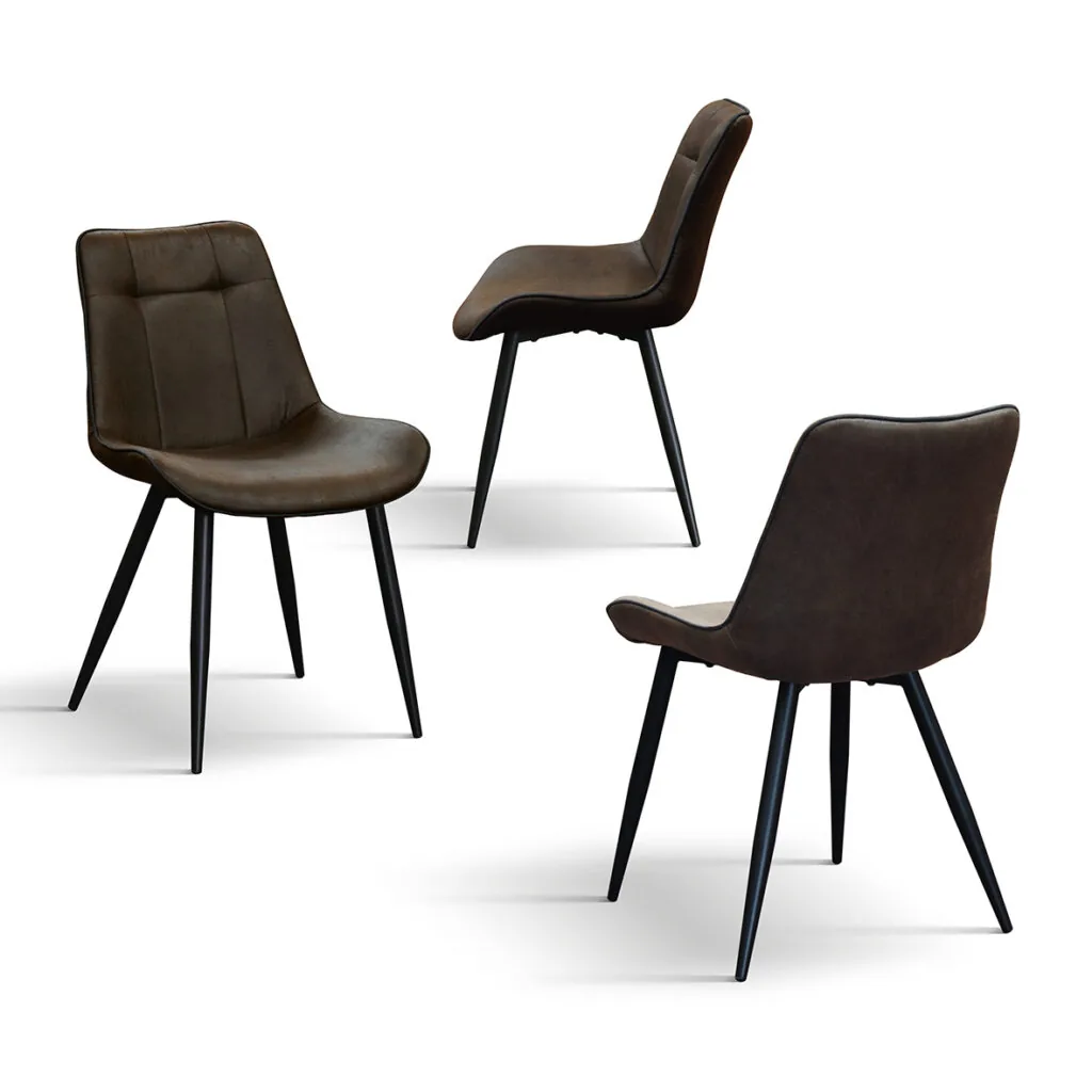 Sedie Agata in set da 4 dal design moderno (foto 3 di 6)