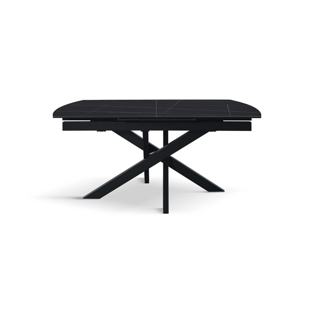 Finitura opaca del piano in ceramica effetto marmo che non trattiene le impronte