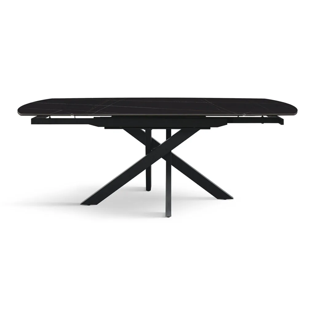 Tavolo ovale allungabile in ceramica, da 140 a 200 cm (foto 5 di 12)