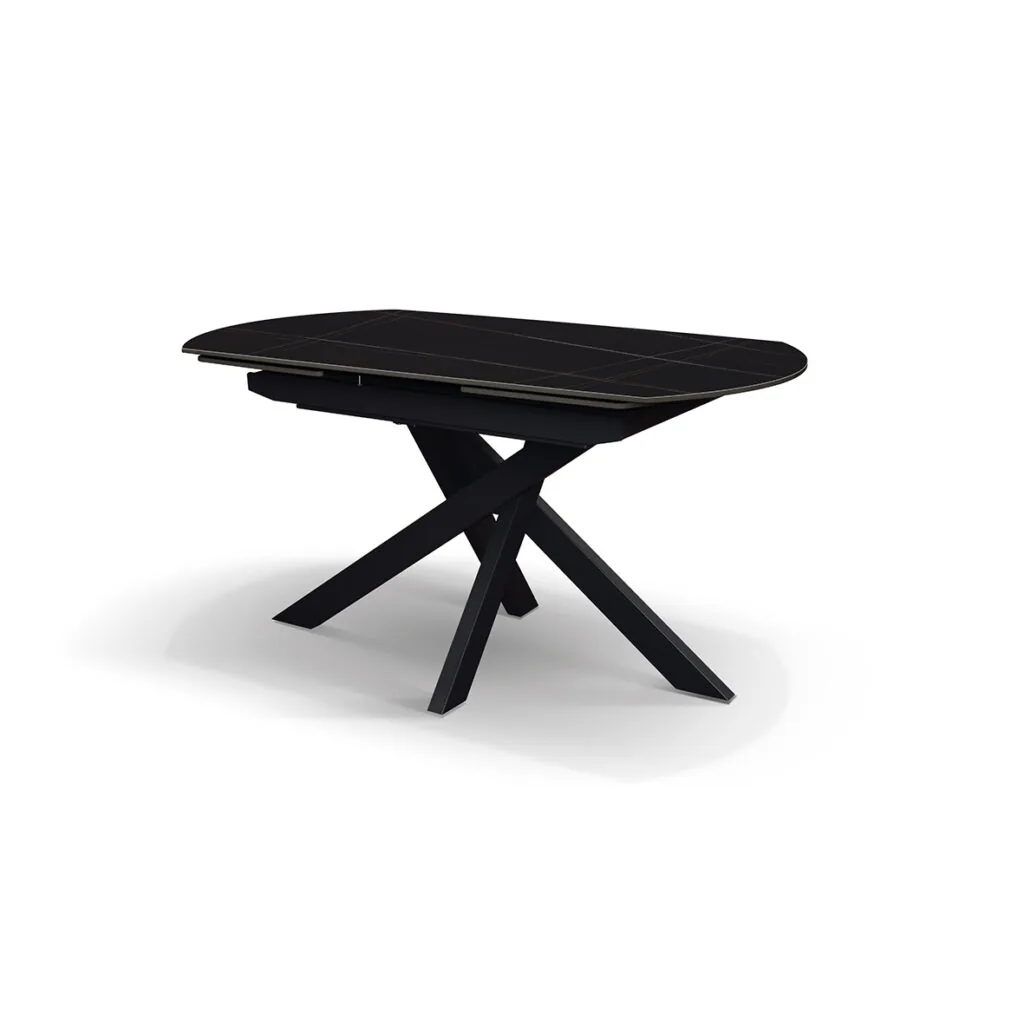 Tavolo ovale allungabile in ceramica, da 140 a 200 cm (foto 7 di 12)