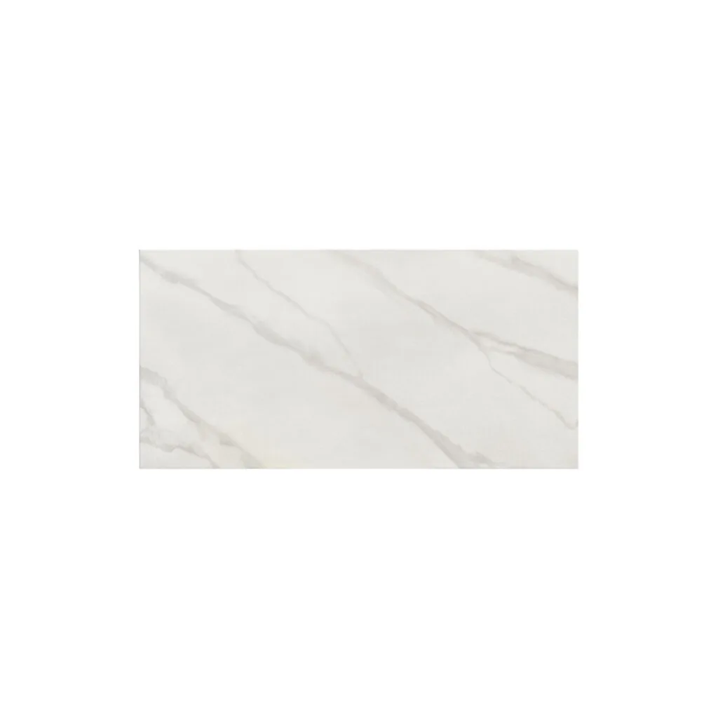 Tavolo Allungabile in Ceramica Bianco con Gambe Bianche (foto 11 di 12)