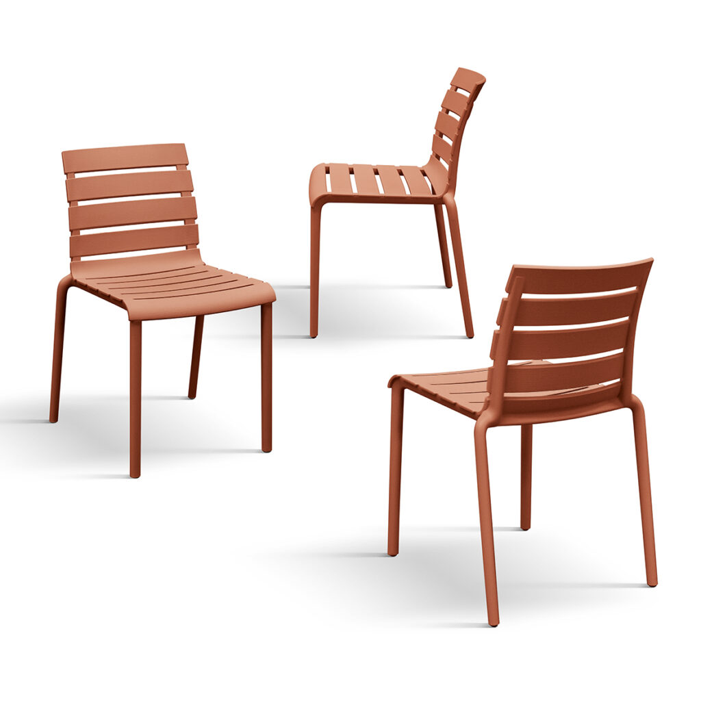 Set da 6 Sedie Brad, Dinamiche ed Elastiche