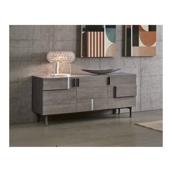 Credenza 3 Porte Classica in Legno Massello
