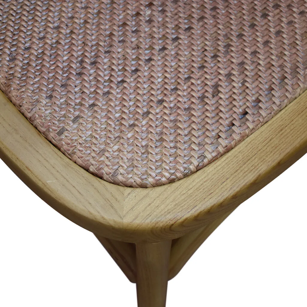 Sedie in legno stile country con finitura anticata, set da 4 (foto 2 di 3)