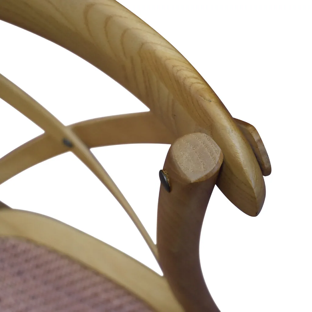 Sedie in legno stile country con finitura anticata, set da 4 (foto 3 di 3)