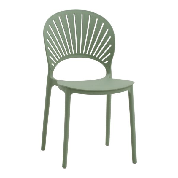 Sedia da Giardino Sole in Polipropilene Verde
