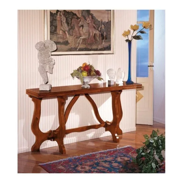 Tavolo Consolle 160 Apribile in Legno Massello