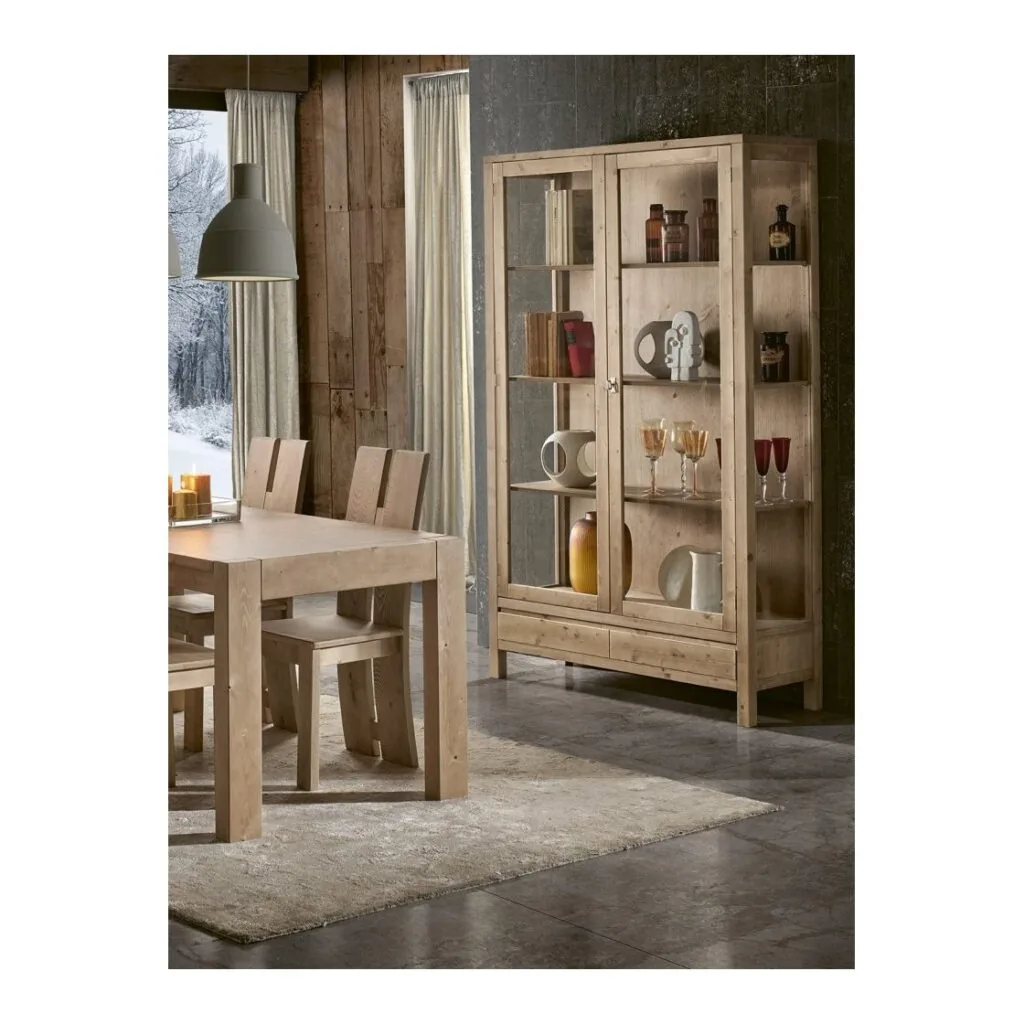 Vetrina classica in legno massello Epocantica